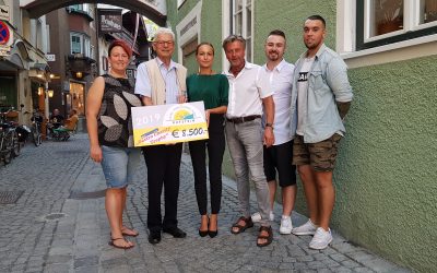 Die Charity Trophy Kufstein der Segabar bringt € 8.500,-